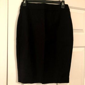 Elle Straight Black Skirt